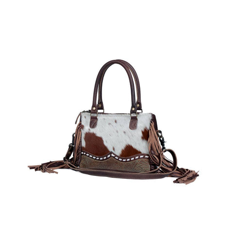 Cowhide Brown Freckles Concealed Carry Bag