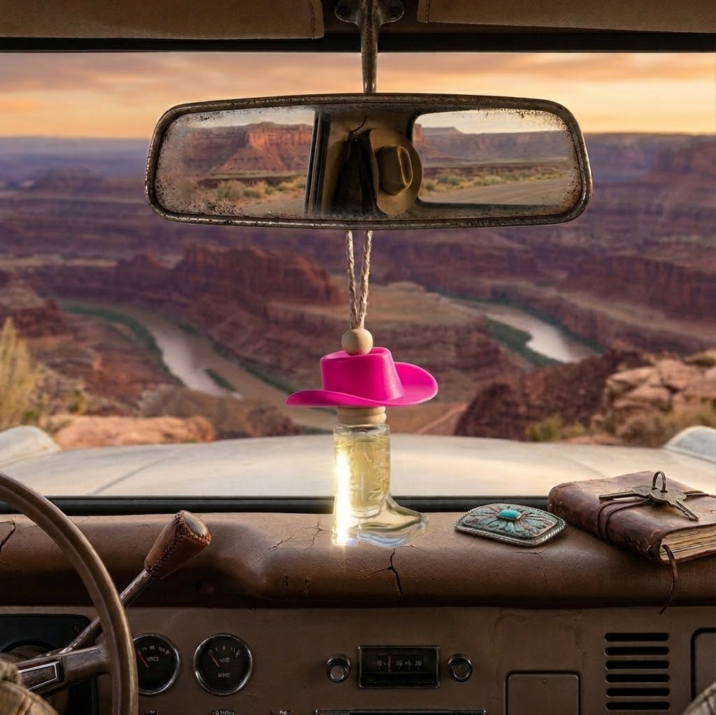 Wild West Mystery Diffuser – Cowboy Boot Car Oil Diffuser with Mystery Essential Oil