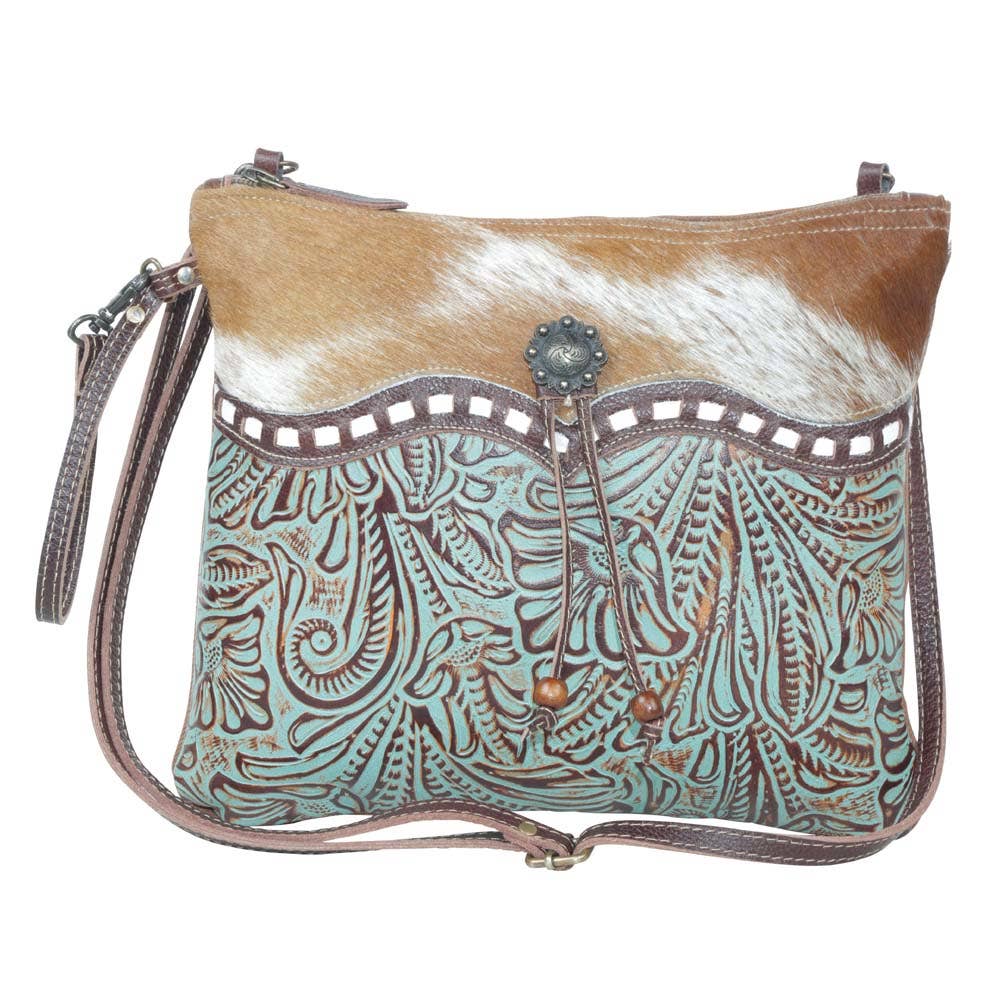 Blue Isle Cowhide Crossbody Bag