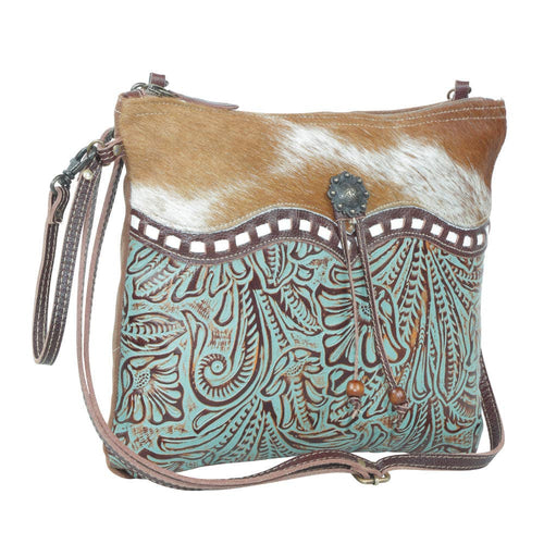 Blue Isle Cowhide Crossbody Bag