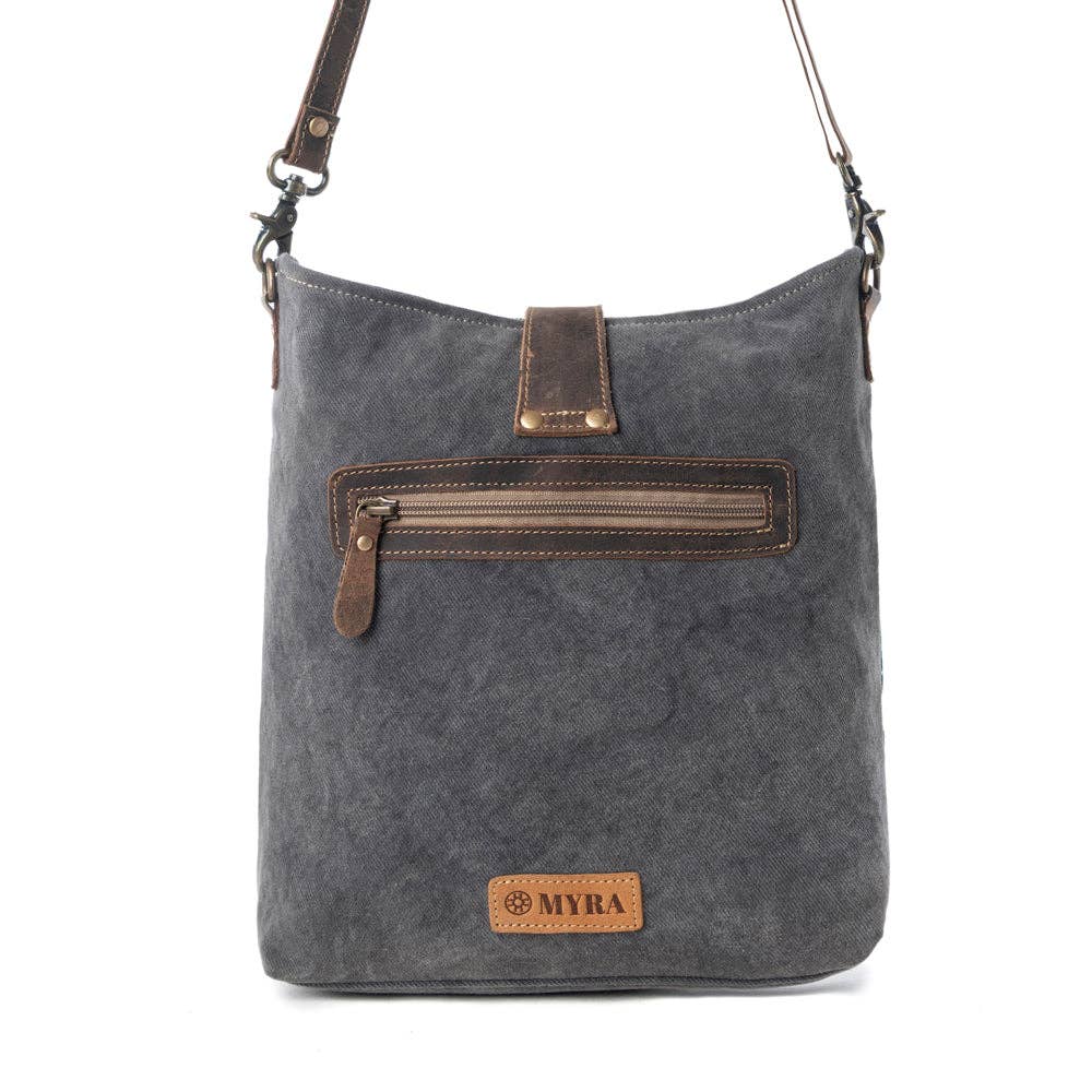 Wovenstone Western shoulder Bag for Women in green with Aztec detail: Green