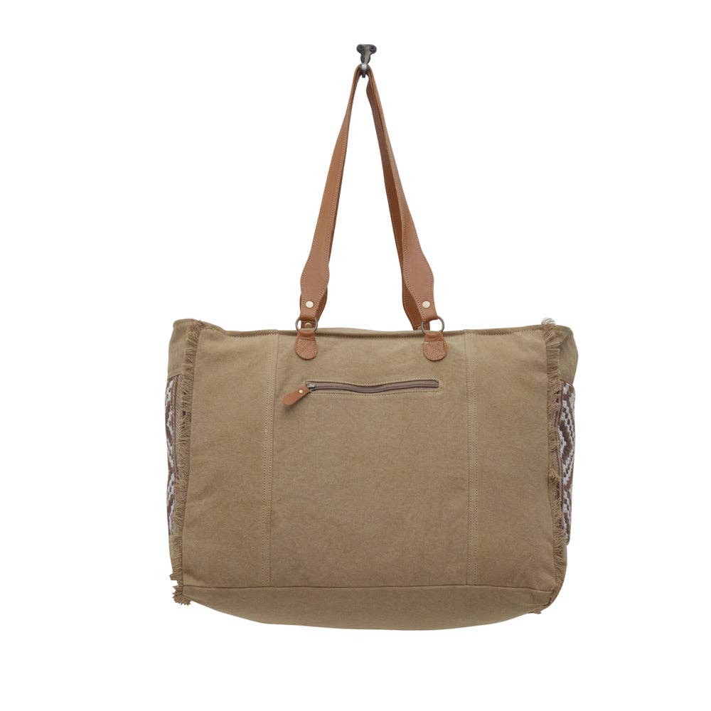ELISA COWHIDE WEEKENDER BAG