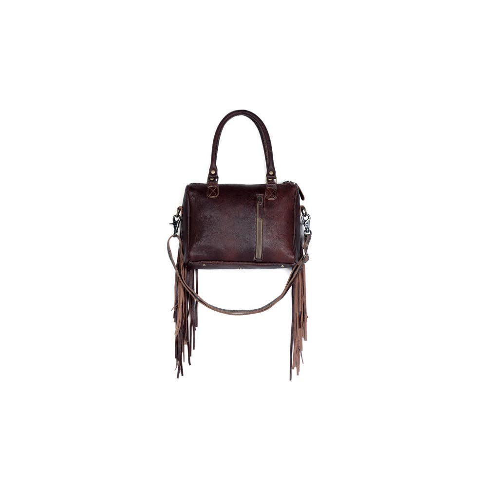 Cowhide Brown Freckles Concealed Carry Bag