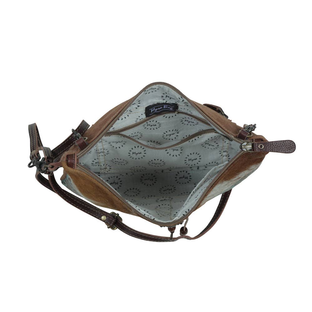 Blue Isle Cowhide Crossbody Bag